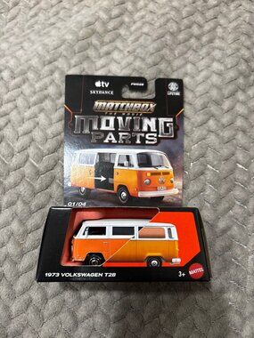 Matchbox Moving Parts 1973 Volkswagen T2B 01/04 The Movie
